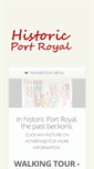 Mobile Screenshot of historicportroyal.net